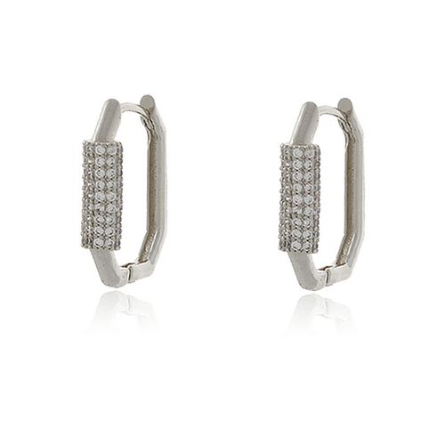 Argola Voltas Cravejadas P
