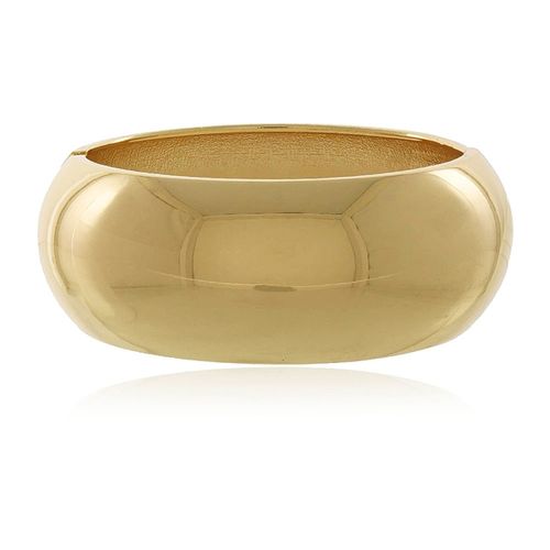 Bracelete Oval Largo Liso