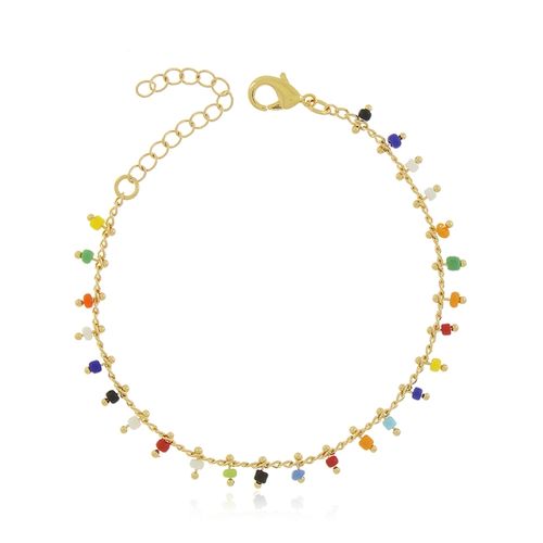 Pulseira Miçangas Penduradas