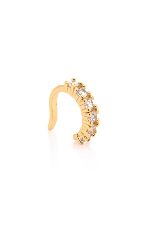 Piercing Metade Cravejado