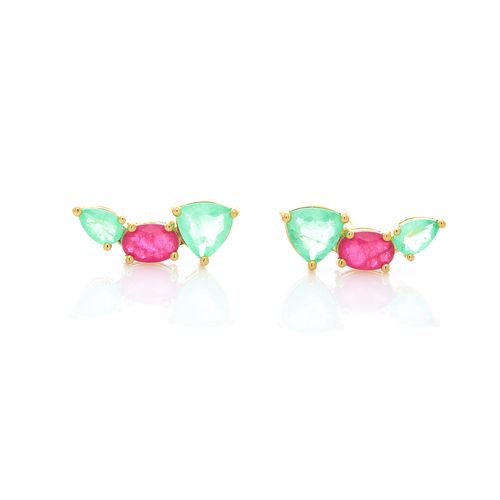 Ear Cuff Pedras Variadas