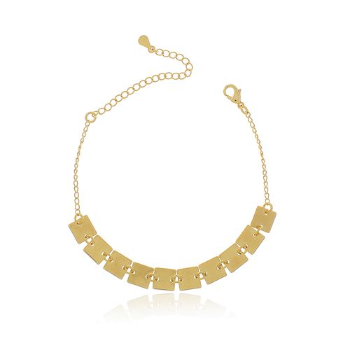 Pulseira Quadrados Lisos