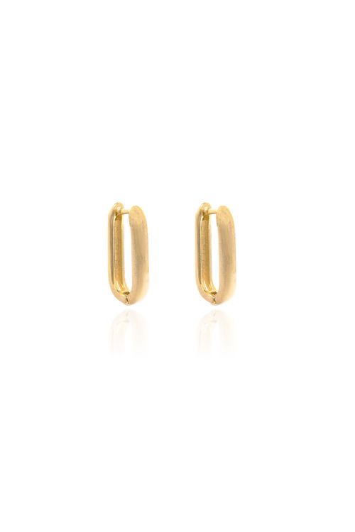 Argola Oval Lisa P