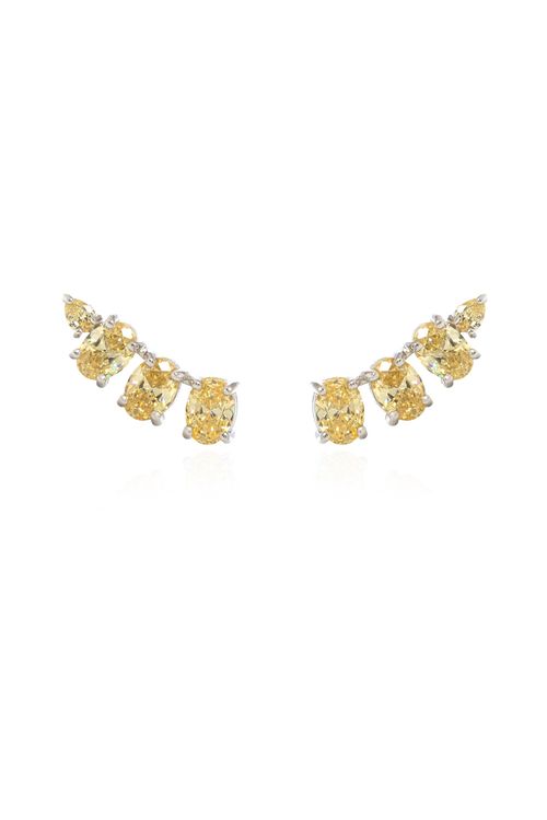 Ear Cuff Pedras Ovais