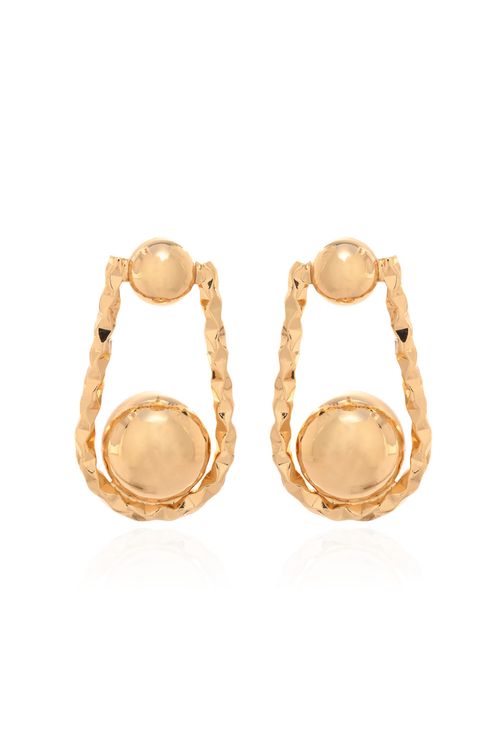 Brinco Esferas Volta Trabalhada