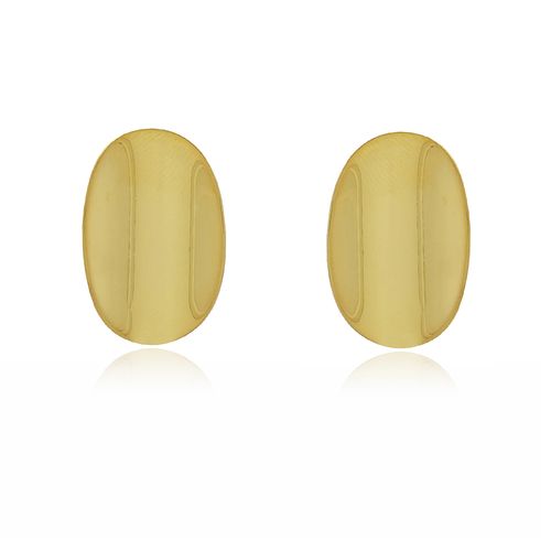Brinco Oval Côncavo