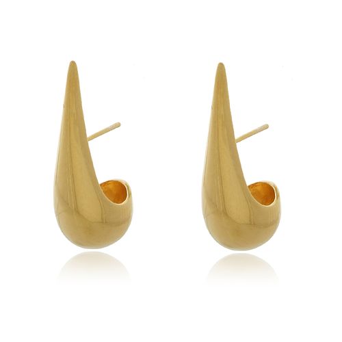 Brinco Gota Longa Ponta Fina