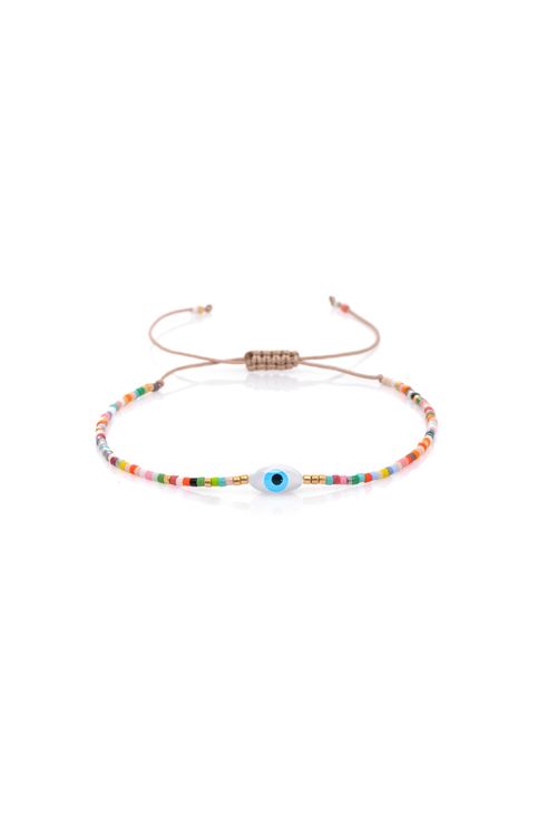 Pulseira Shambala Olho Grego Cristais