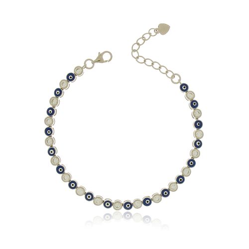 Pulseira Riviera Olho Grego Pontos de Luz