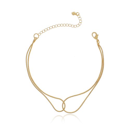 Pulseira Corrente Entrelaçada