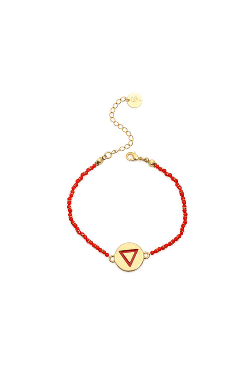 Pulseira Cristais Elemento Fogo