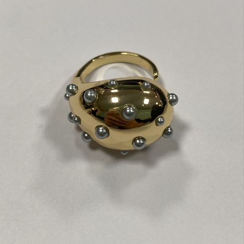 Anel  Gota Pérolas
