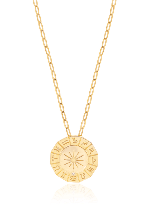 Colar Longo Carty Medalha Signos