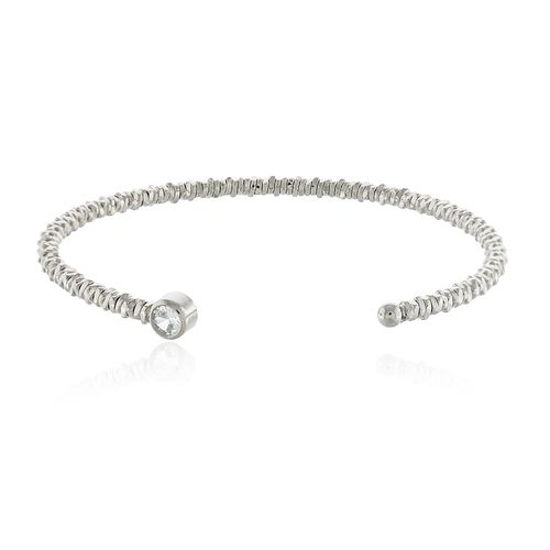 Bracelete Aro Trabalhado Pontos de Luz Pontas