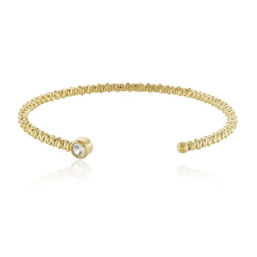 Bracelete Aro Trabalhado Pontos de Luz Pontas
