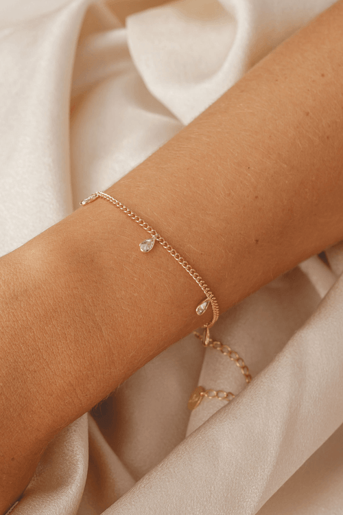 Pulseira Pedras Gotas
