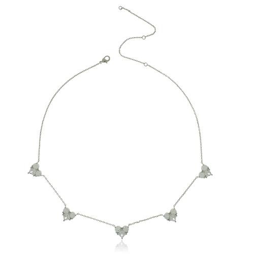 Colar Victoria Cinco Corações