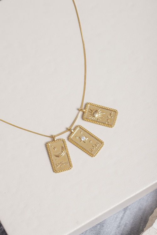 Colar Longo Cartas Tarô