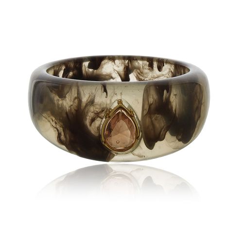 Bracelete Resina Pedra Gota