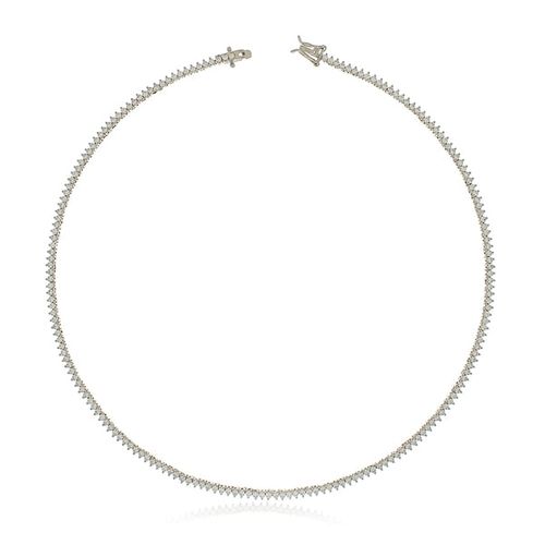 Colar Riviera Três Garras 2 mm