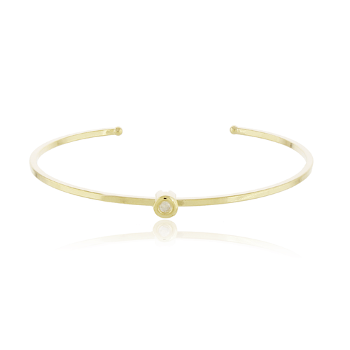 Bracelete Aro Ponto de Luz Alto