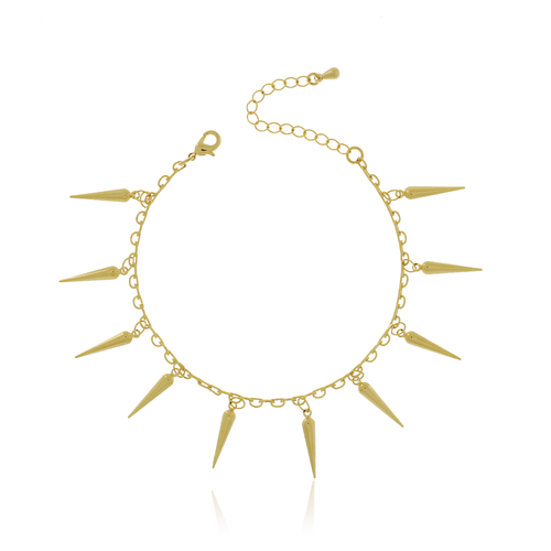 Pulseira Palitos Pontas Afinadas Pendurados
