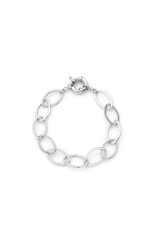 Pulseira Elos Ovais Vazados