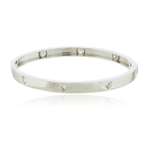 Bracelete Pedras Corações