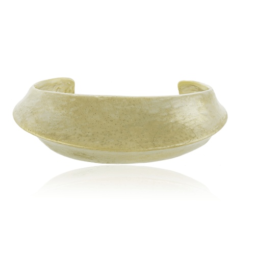 Bracelete Ponta Oval Friso Meio