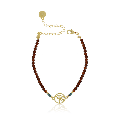 Pulseira  Cristais Olho de Hórus
