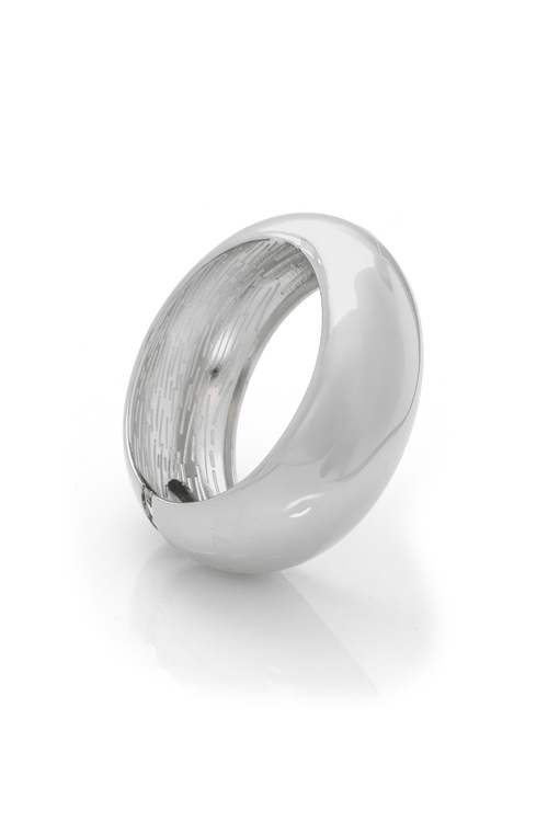 Bracelete Largo Liso Crescente