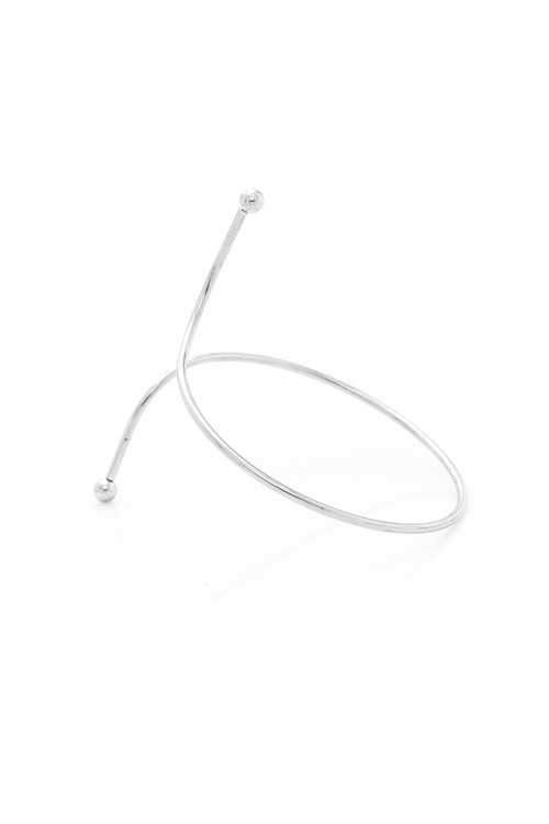 Bracelete Aro Pontas Bolinhas