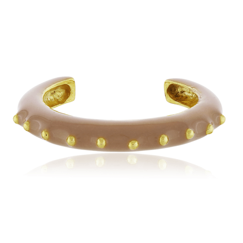 Bracelete Esmaltado Bolinhas Lisas