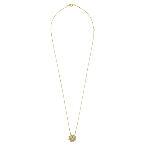 Colar Flor Palitos Altos Pontos de Luz