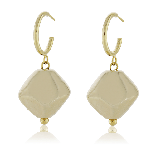 Argola Losango Pendurado