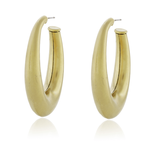 Argola Oval Tubular