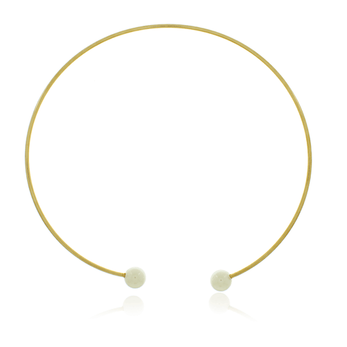 Choker Aro Pérolas