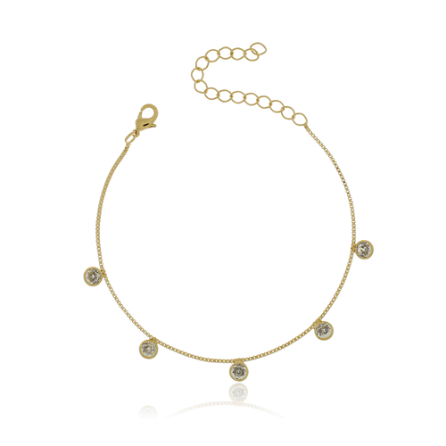Pulseira Pontos de Luz Pendurados