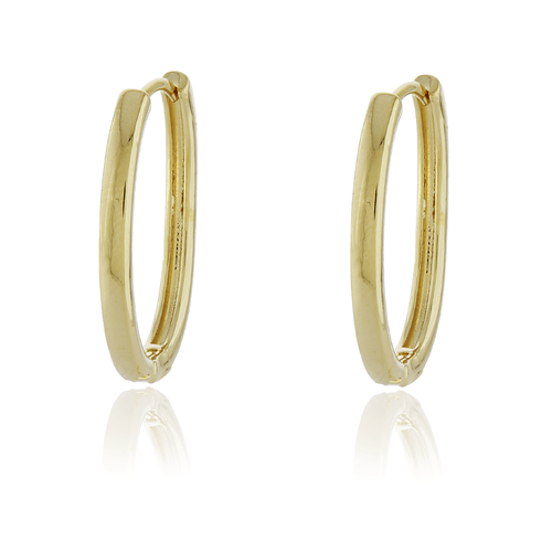 Argola Oval Lisa