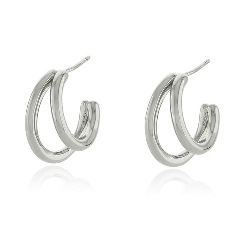 Argola Duas Voltas Lisas