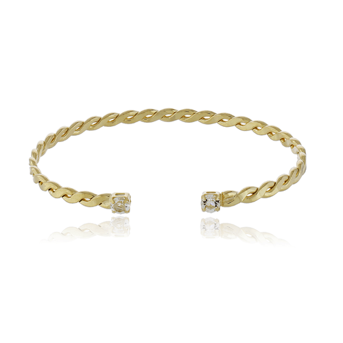 Bracelete Trançado Pontos de Luz