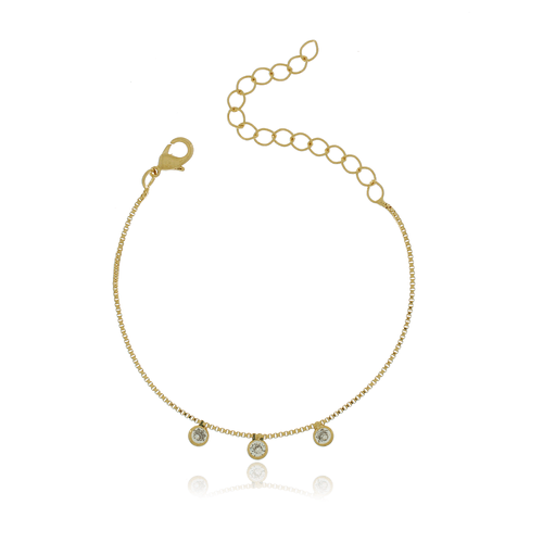 Pulseira Três Pontos de Luz
