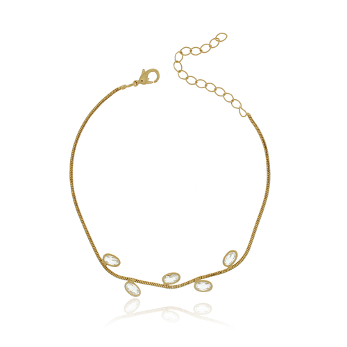 Pulseira Pedras Ovais