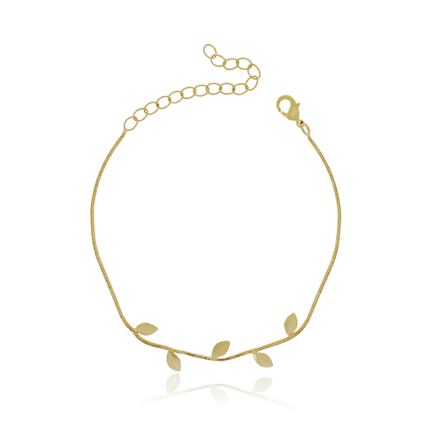 Pulseira Folhas Penduradas