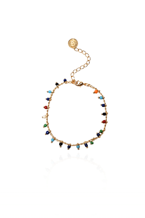 Pulseira Cristais Pendurados