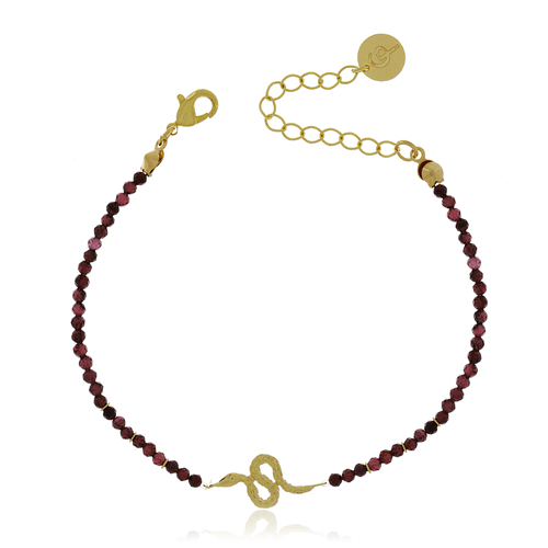 Pulseira Cristais Serpente