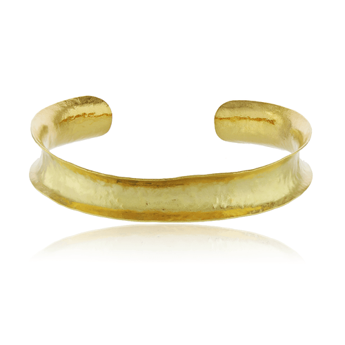 Bracelete Côncavo Martelado