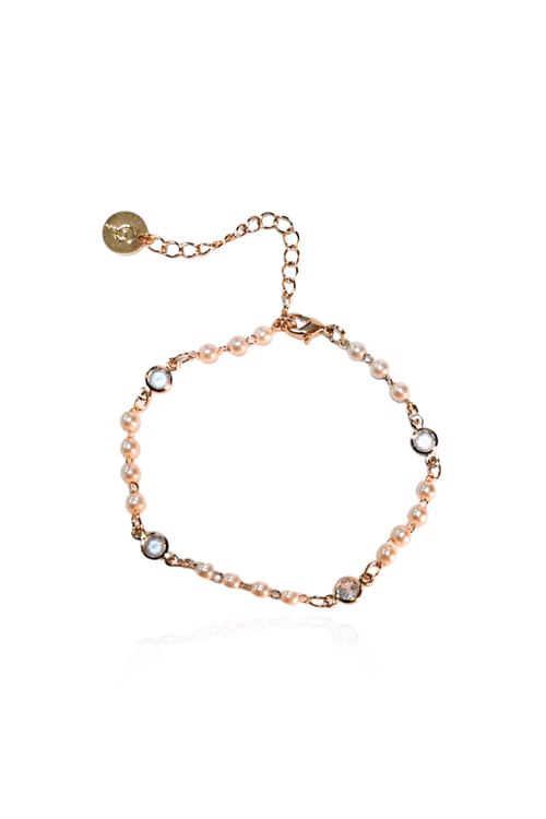 Pulseira Pérola Ponto de Luz