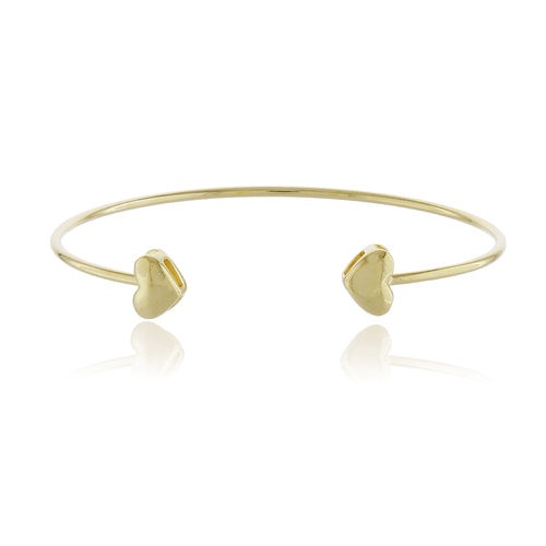 Bracelete Aro Coração Liso