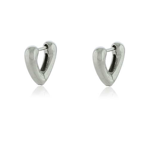 Argola Tubular Coração